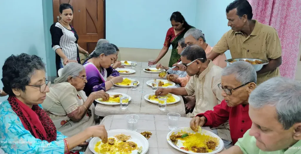 peaceful retirement living facility in Kolkata