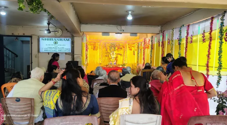 Saraswati Puja Celebration with the Senior Community in Kolkata 1 Saraswati Puja Celebration with our Senior Community