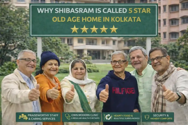 why shibasram called 5 star Old age home in Kolkata 1 5 star Old age home in Kolkata