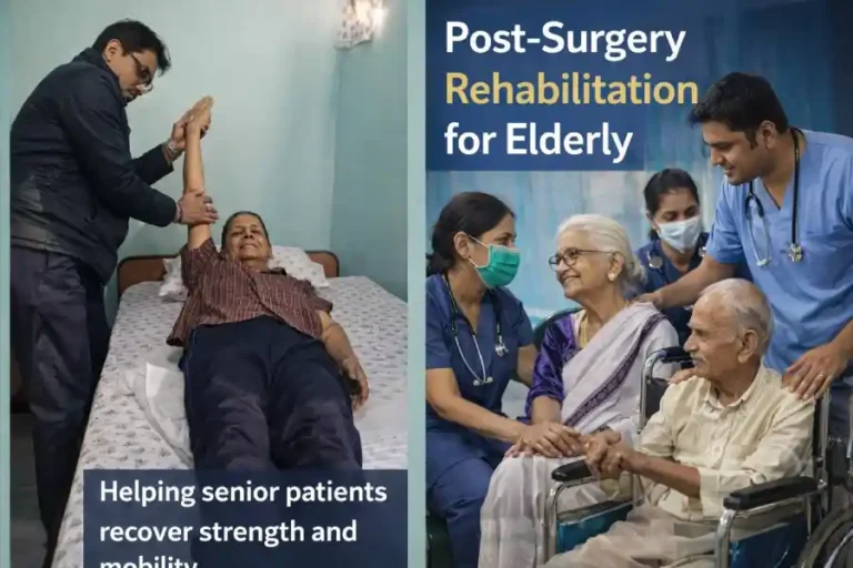 Post-surgery rehabilitation for elderly