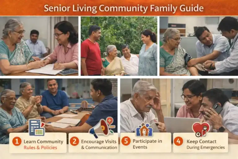 senior living community family guide