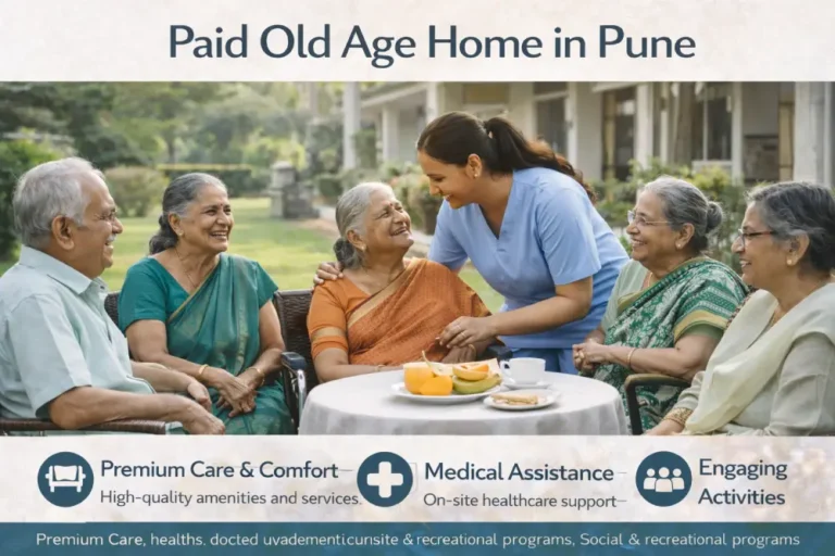 pune paid old age home