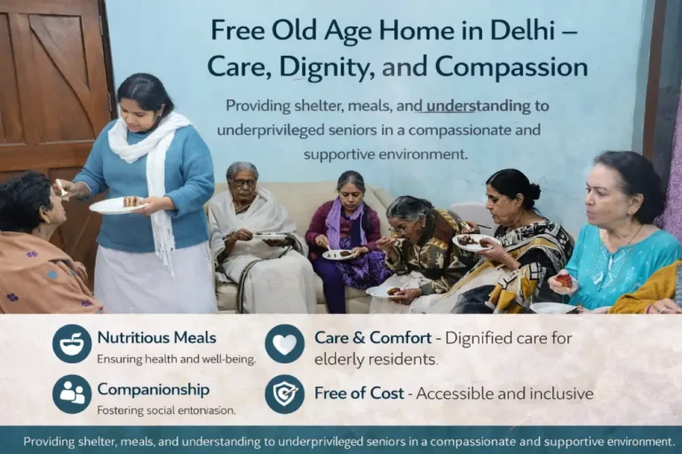 free old age home in Delhi