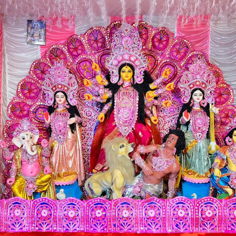 bengali old age home durga puja