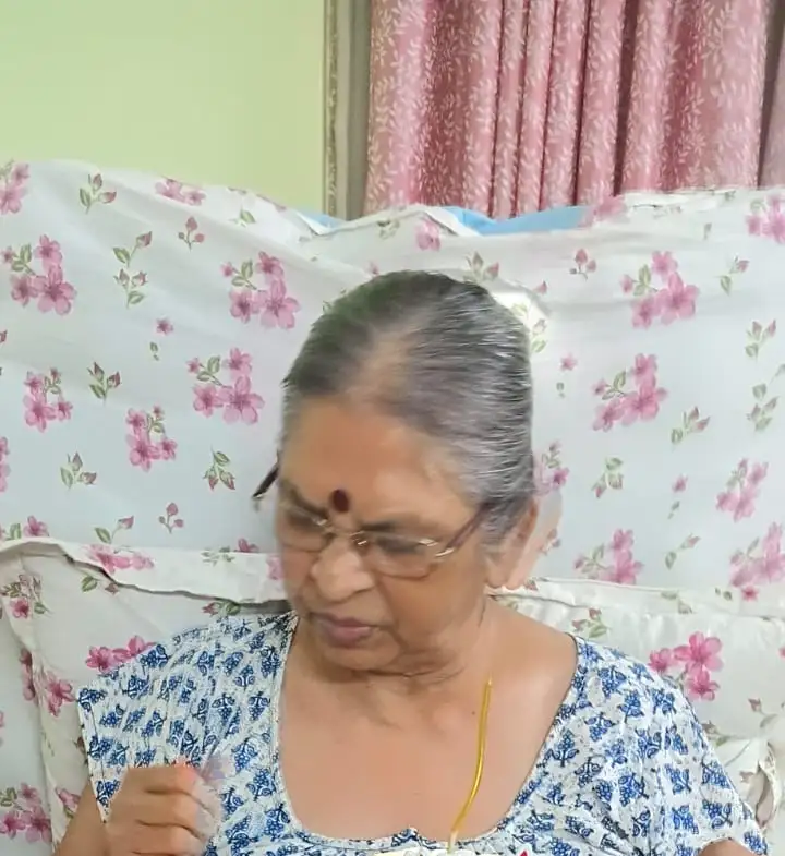 Caregiver assisting an elderly person with dementia and incontinence care